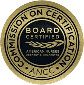ANCC Board Certified seal
