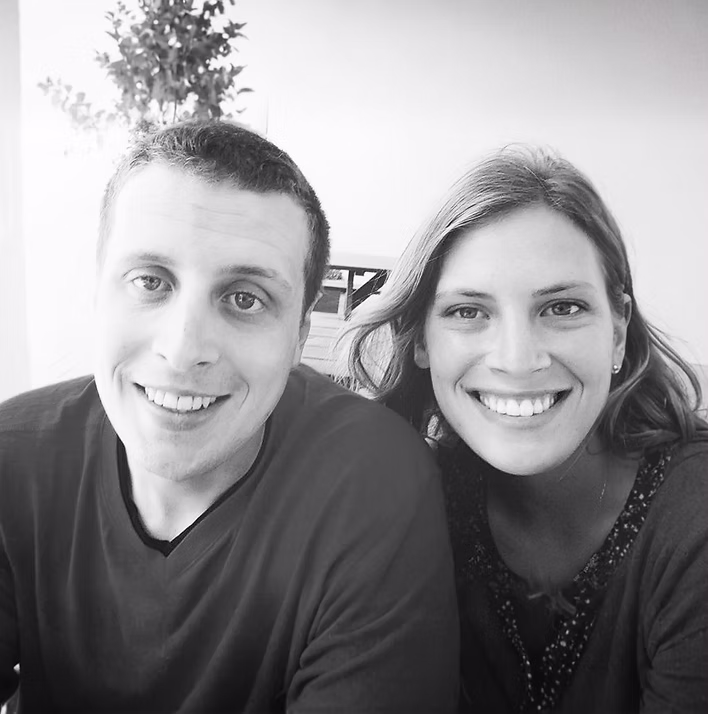 Oren Ram and Talia Baruch together